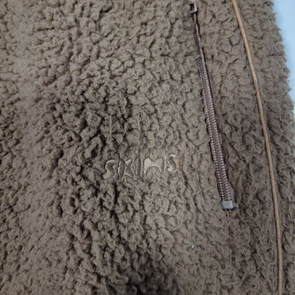 NWT Women's SKIMS Sherpa Teddy Joggers in Tiger Eye Tan Size S - Picture 4 of 14